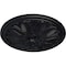 Ekena Millwork Bordeaux Ceiling Medallion (Fits Canopies up to 3 1/4"), Hnd-Painted Steel Gray, 22 5/8"OD x 1 3/4"P CM22BOSGS - alternate 5